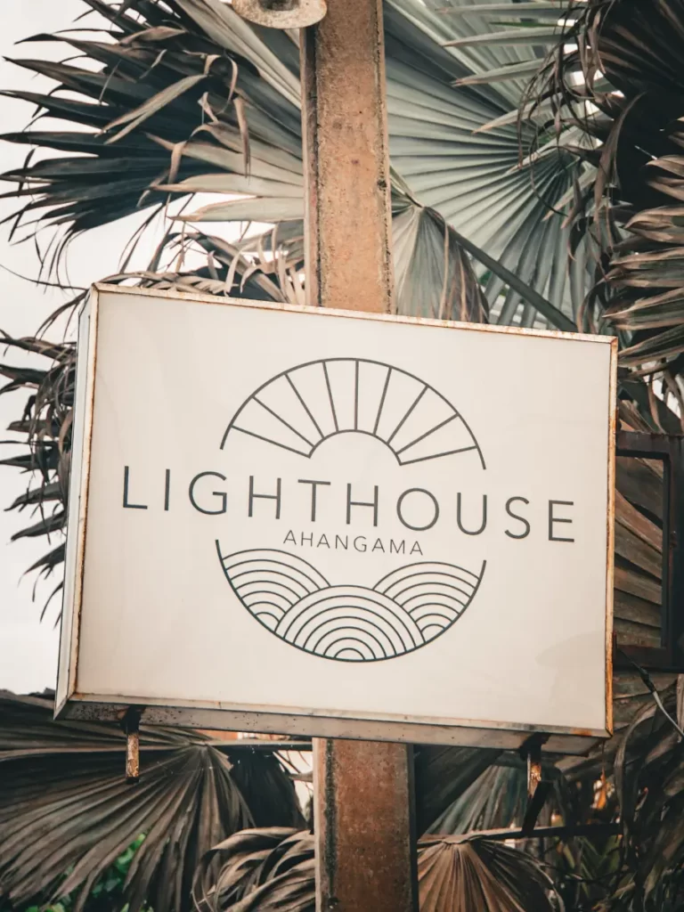 The sign for Lighthouse Ahangama, one of the best hotels to stay in