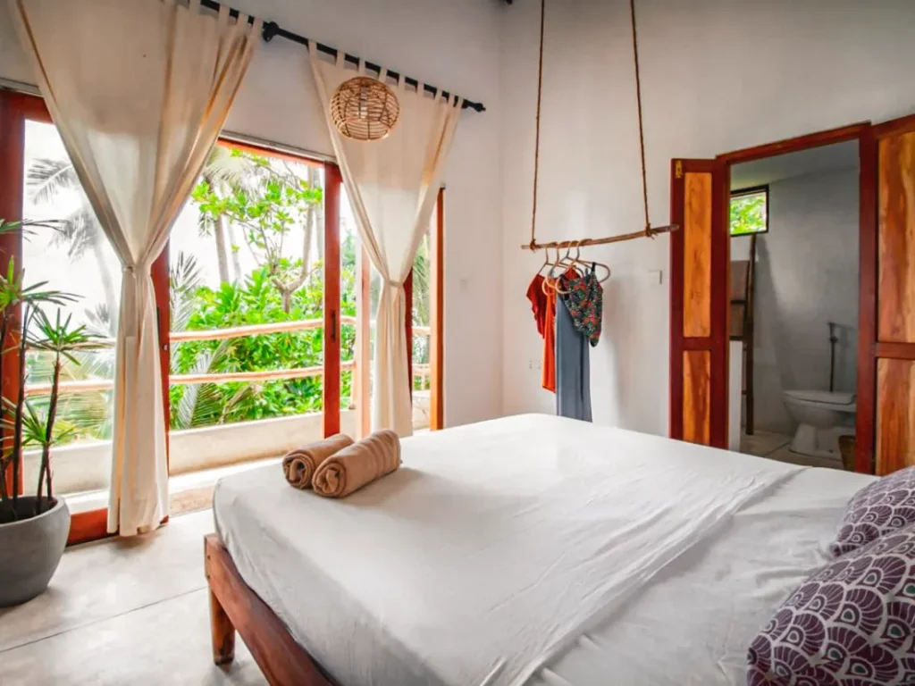 A seaview room at Maria Bonita in Ahangama