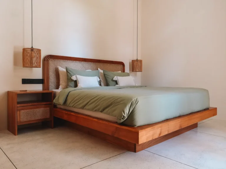 The big double rooms at Meraki, an amazing place to stay in Madiha