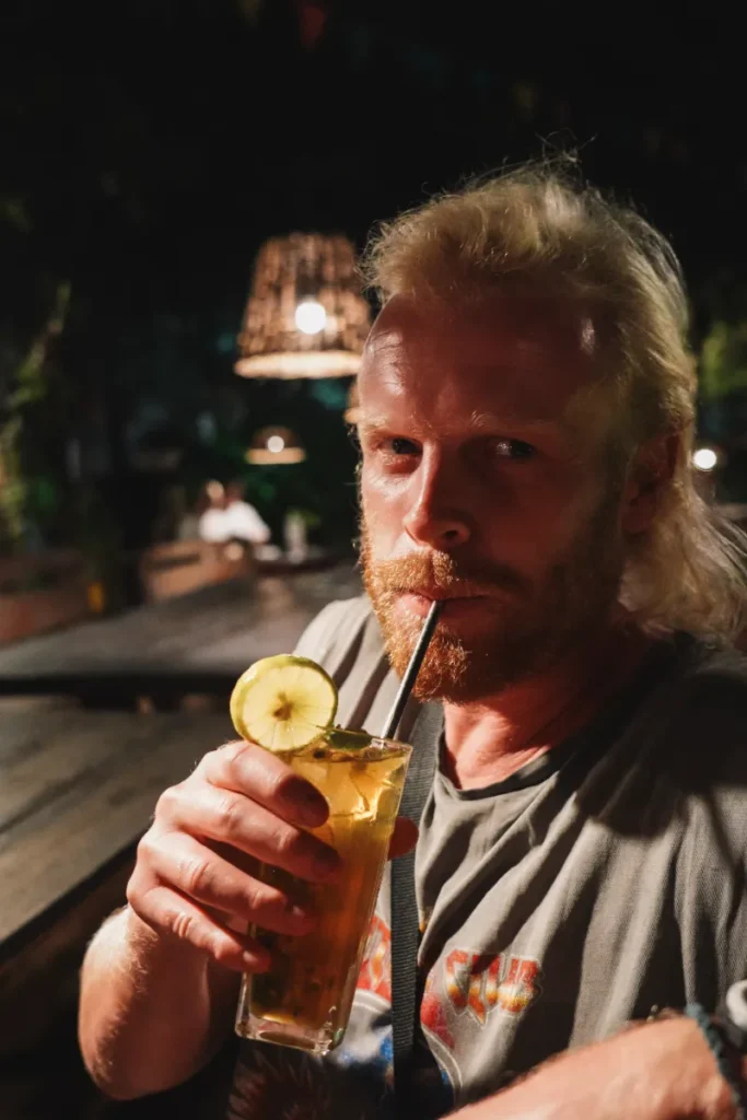 The cocktails at rastarant in Sigiriya