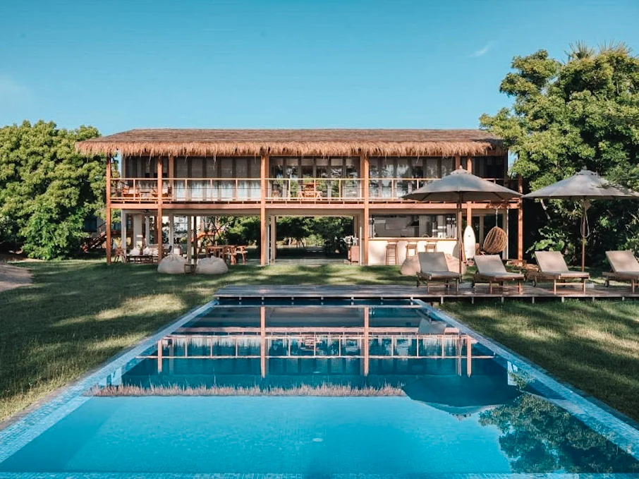 The Niketh Villa pool and property, a top place to stay in Arugam Bay