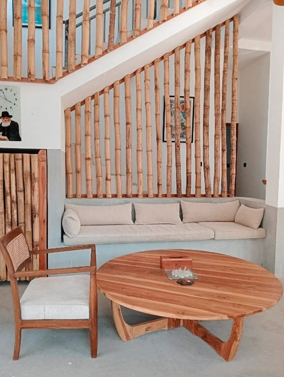 The living space in Villa Del Mar, a top hotel to stay in Arugam Bay