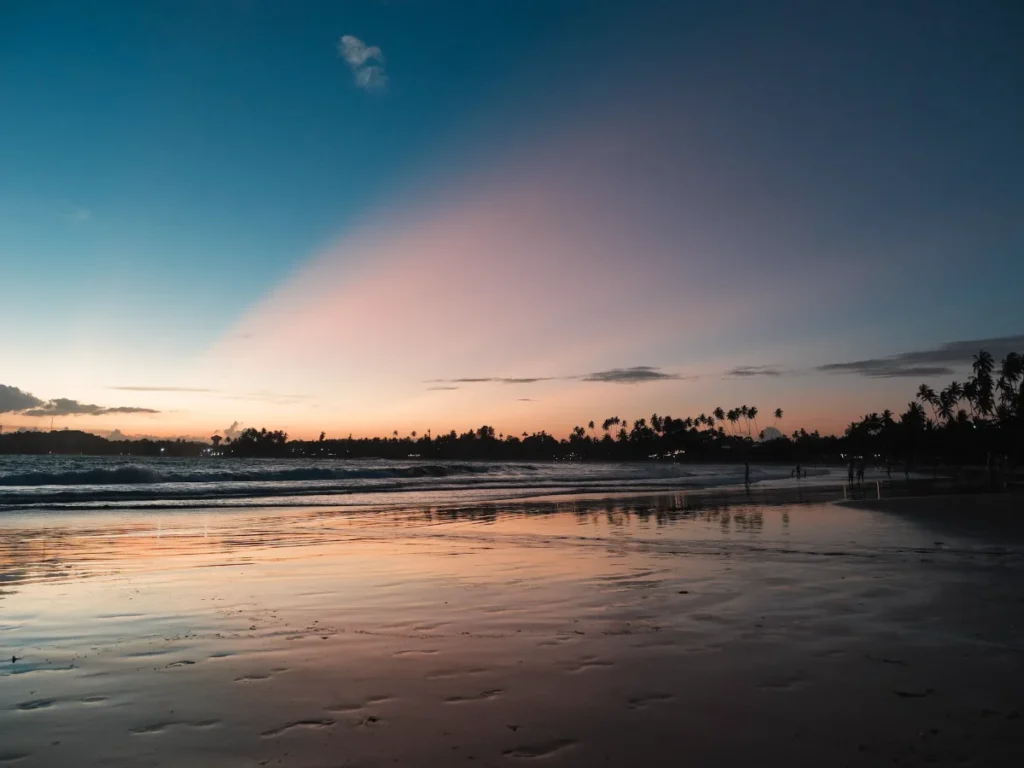 Stunning sunset over Dickwella Beach, Sri Lanka - Experience the best sunsets in Hiriketiya