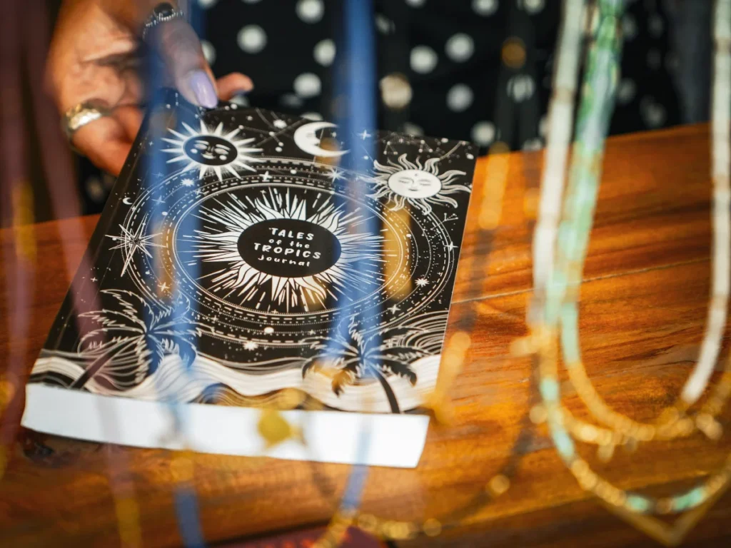 Tales of the Tropics manifestation journal at La Ketiya - Dream journal for tropical adventures in Hiriketiya