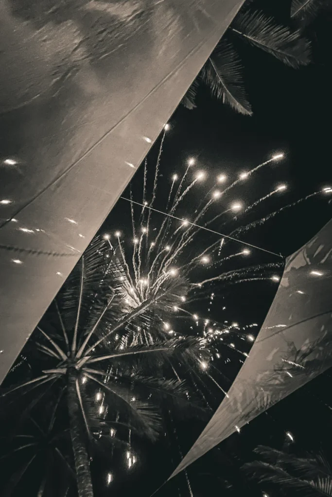 Fireworks in hiriketyia