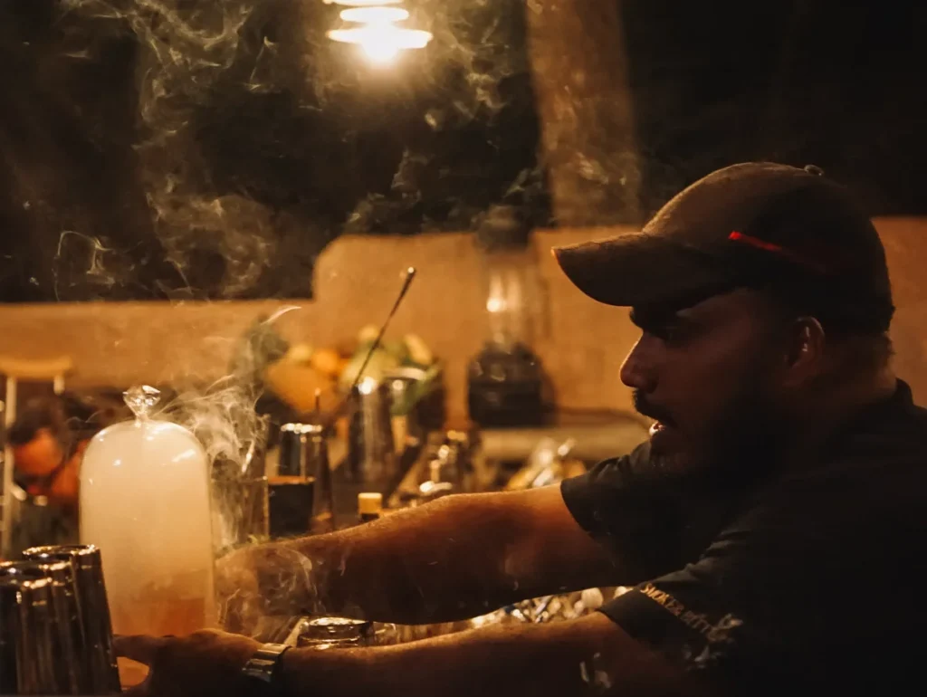 Craft cocktail magic at Smoke & Bitters, Hiriketiya - one of Asia's Top 50 Bars